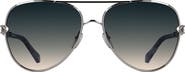 Kendra Scott Korinne 61mm Gradient Aviator Sunglasses