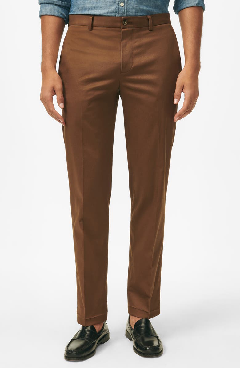 Brooks Brothers Advantage Stretch Cotton Chinos, Main, color,