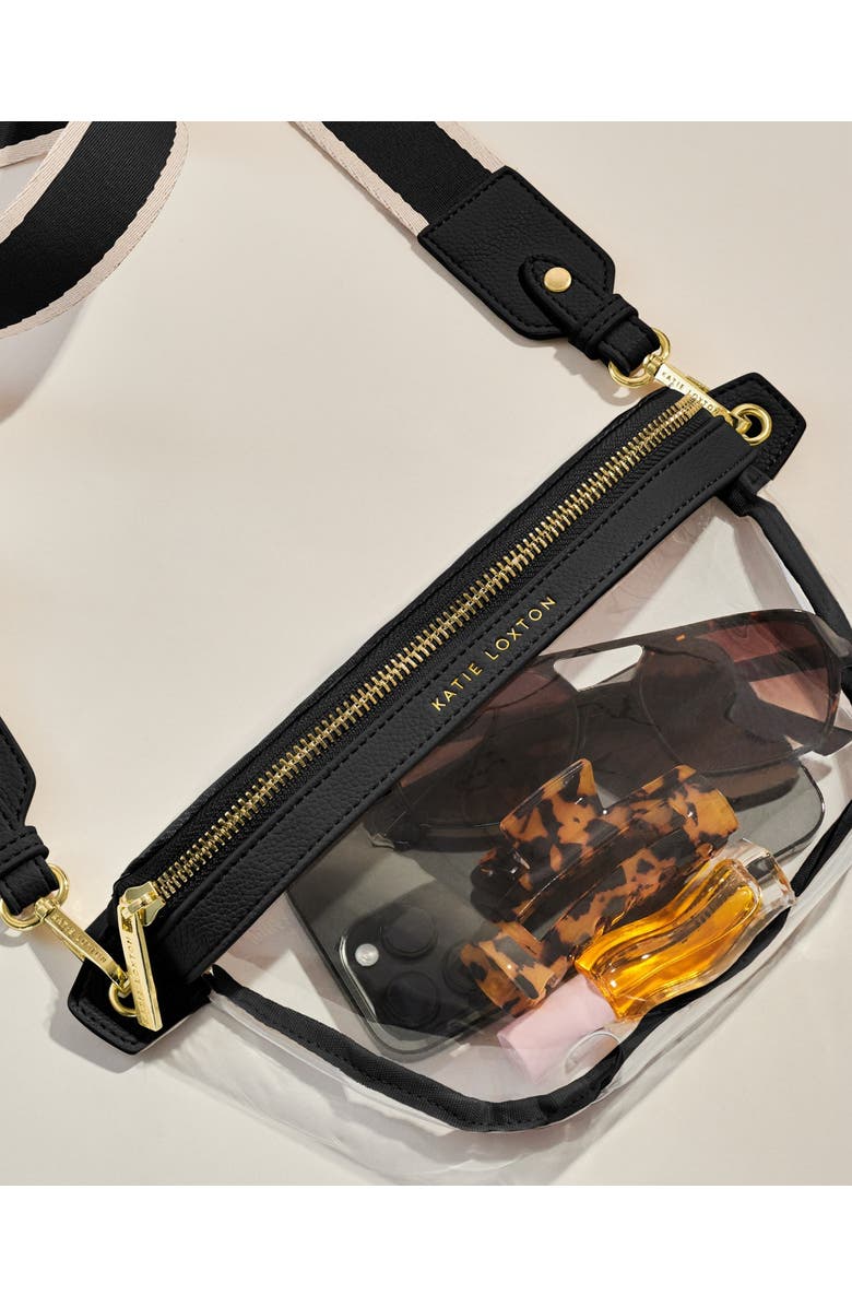 Katie Loxton Stadium Belt Bag in Black, Alternate, color, Black