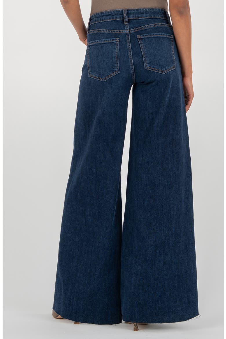 Blake High Waist Superwide Leg Jeans, Alternate, color, INDISPUTABLE