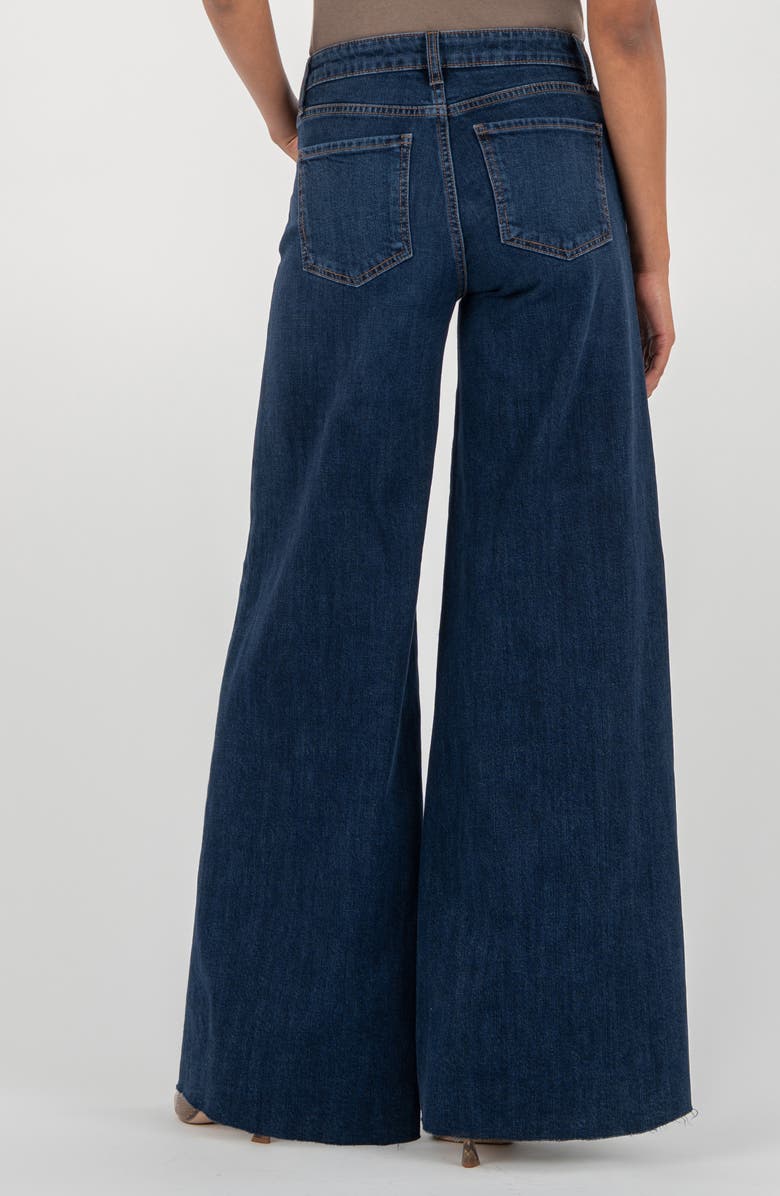 KUT from the Kloth Blake High Waist Superwide Leg Jeans, Alternate, color, Indisputable