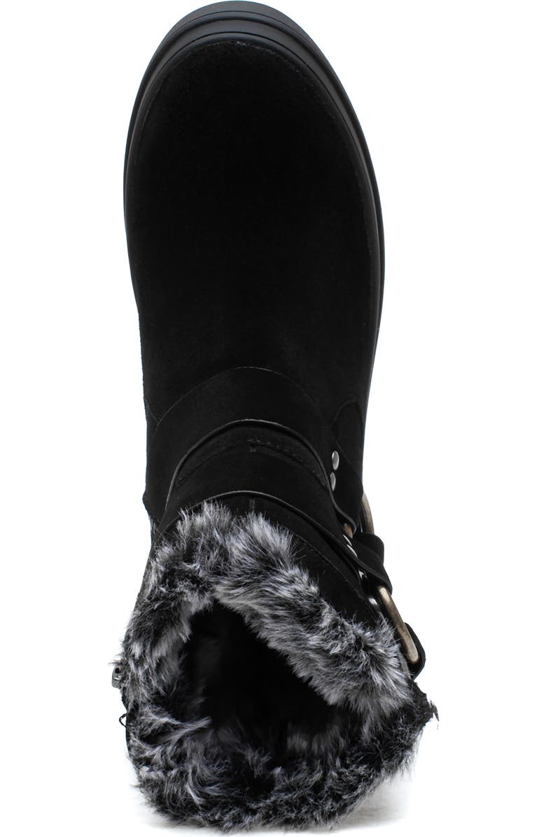 JSlides Nelly Water Resistant Faux Fur Boot, Alternate, color,