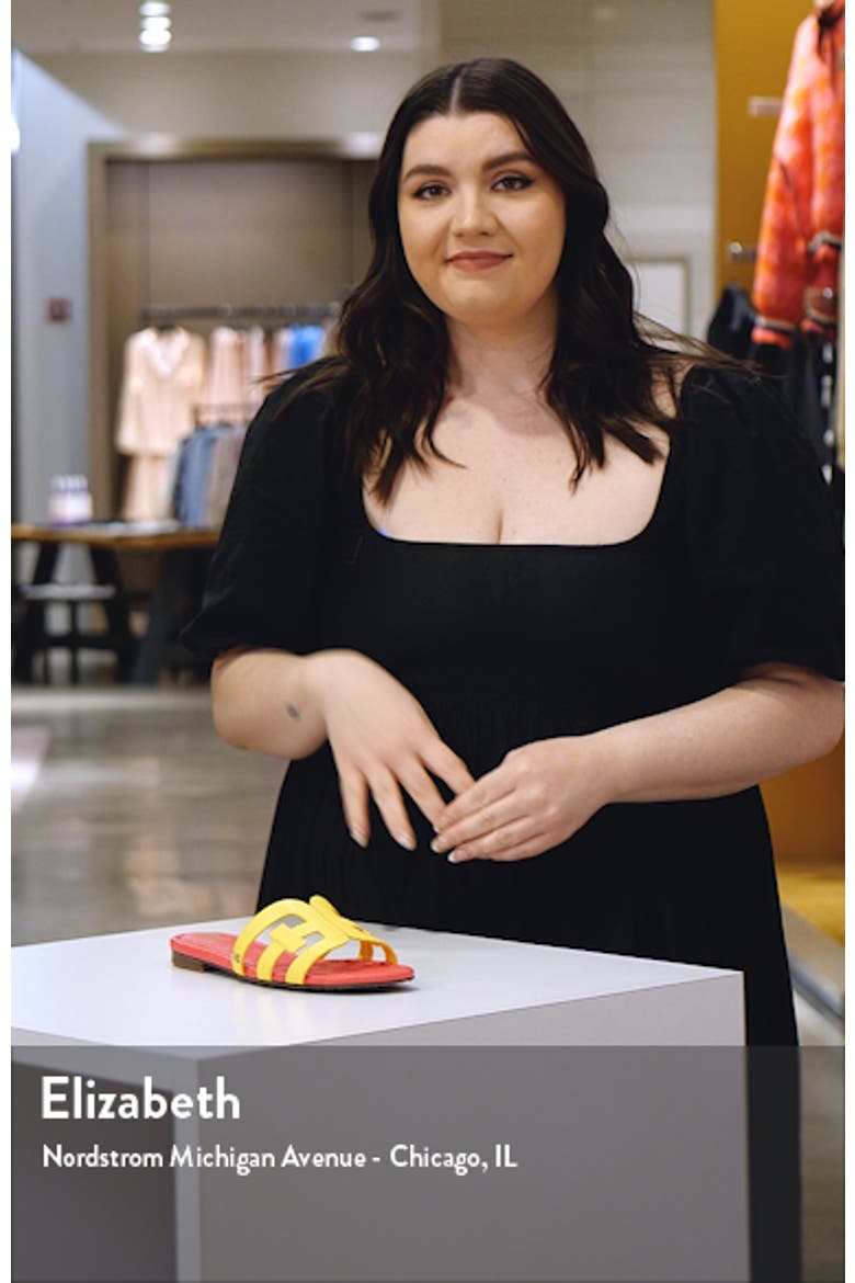 Bay Cutout Slide Sandal video
