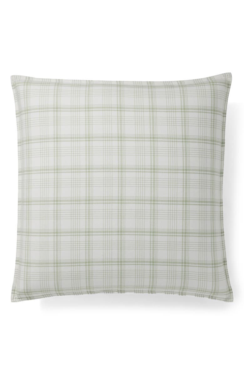 Lauren Ralph Lauren Maisie Plaid Throw Pillow, Main, color, Green