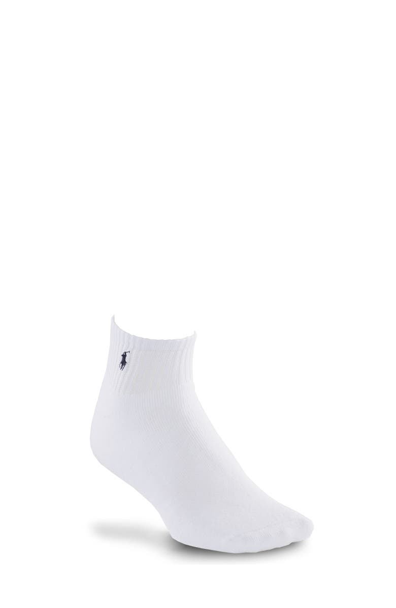 Polo Ralph Lauren 3-pk Classic 1/4-Top Sport Socks, Alternate, color, Assorted