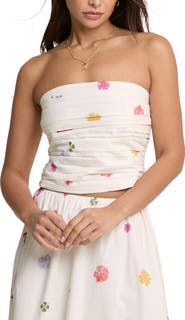 Nobody's Child Felicity Floral Print Bandeau Top