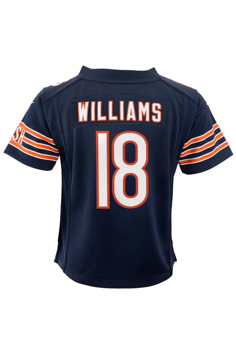 Youth Nike Caleb Williams Navy Chicago Bears  Player Game Jersey, Alternate, color, Navy