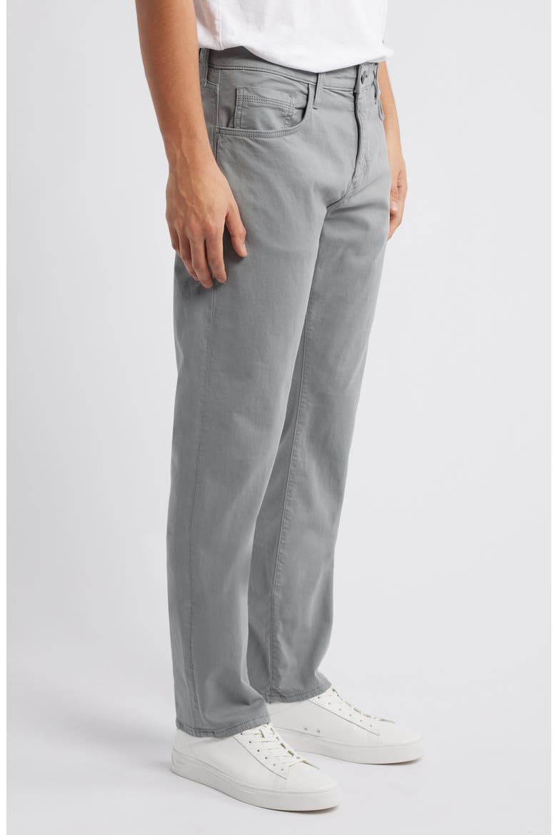 Zach Straight Leg Casual Stretch Twill Pants, Alternate, color, ULTIMATE GREY CASUAL TWILL