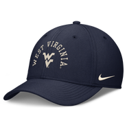 Nike Men's Nike  Navy West Virginia Mountaineers Campus Prep Chained & Arched Swooshflex Flex Hat