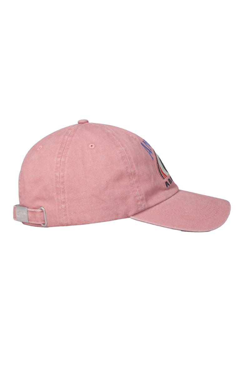Abersoch Logo Baseball Cap, Alternate, color, Coral