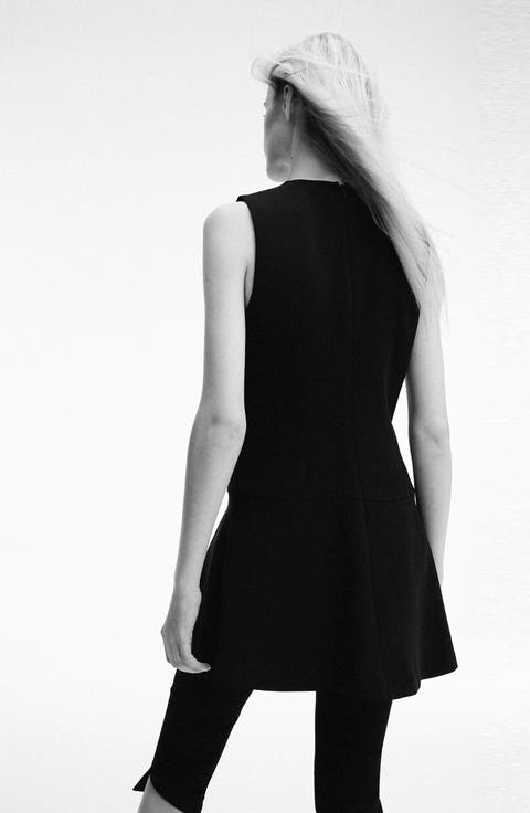 Sleeveless Seam Detail Minidress