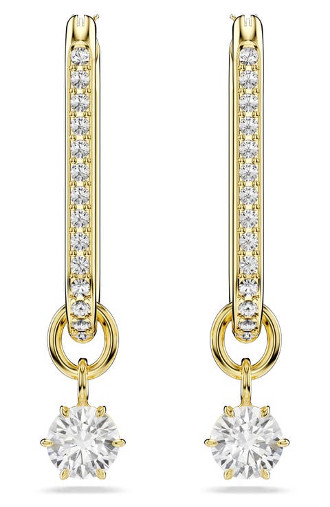 Constella Crystal Hoop Earrings