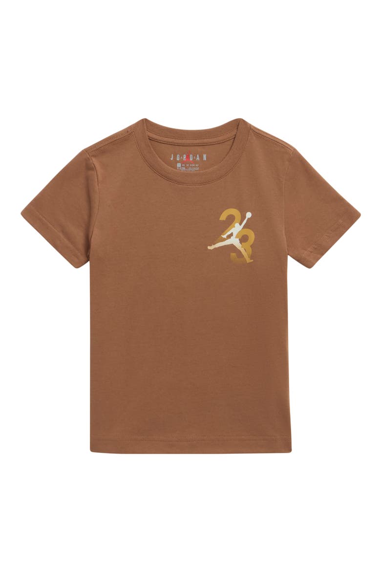 Kids' Flight Short Sleeve T-Shirt, Main, color, ARCHAEO BROWN