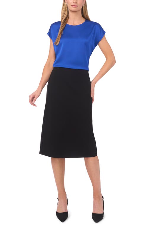 Halogenr Halogen(r) Charmeuse Top In Blue