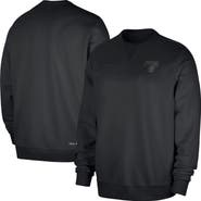 Nike Men's Nike  Black New York Knicks Authentic Standard Issue Travel Dri-FIT Sweatshirt