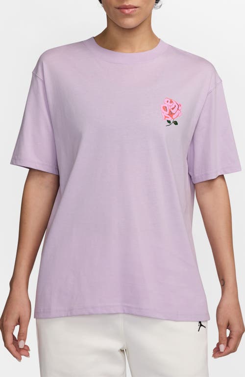 JORDAN JORDAN GIRLFRIEND FLORAL GRAPHIC T-SHIRT
