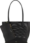 Vince Small Athene Perforated Nappa Leather Tote