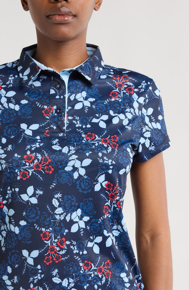 Swannies Darci Performance Polo, Alternate, color, Midnight-Navy