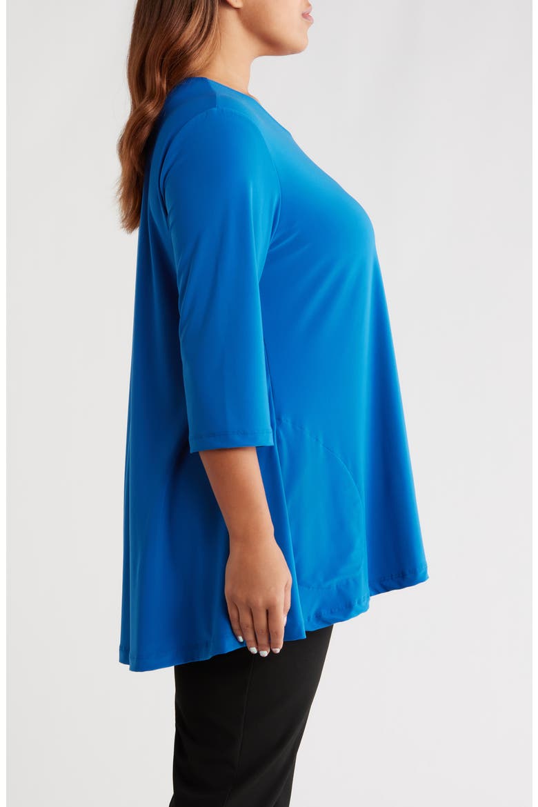 Swing Tunic, Alternate, color, AZURE
