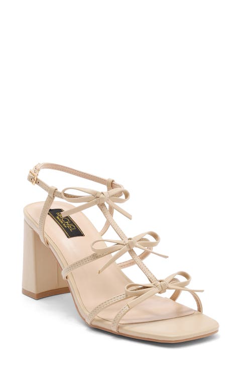 Cologne Bow Block Heel Sandal (Women)