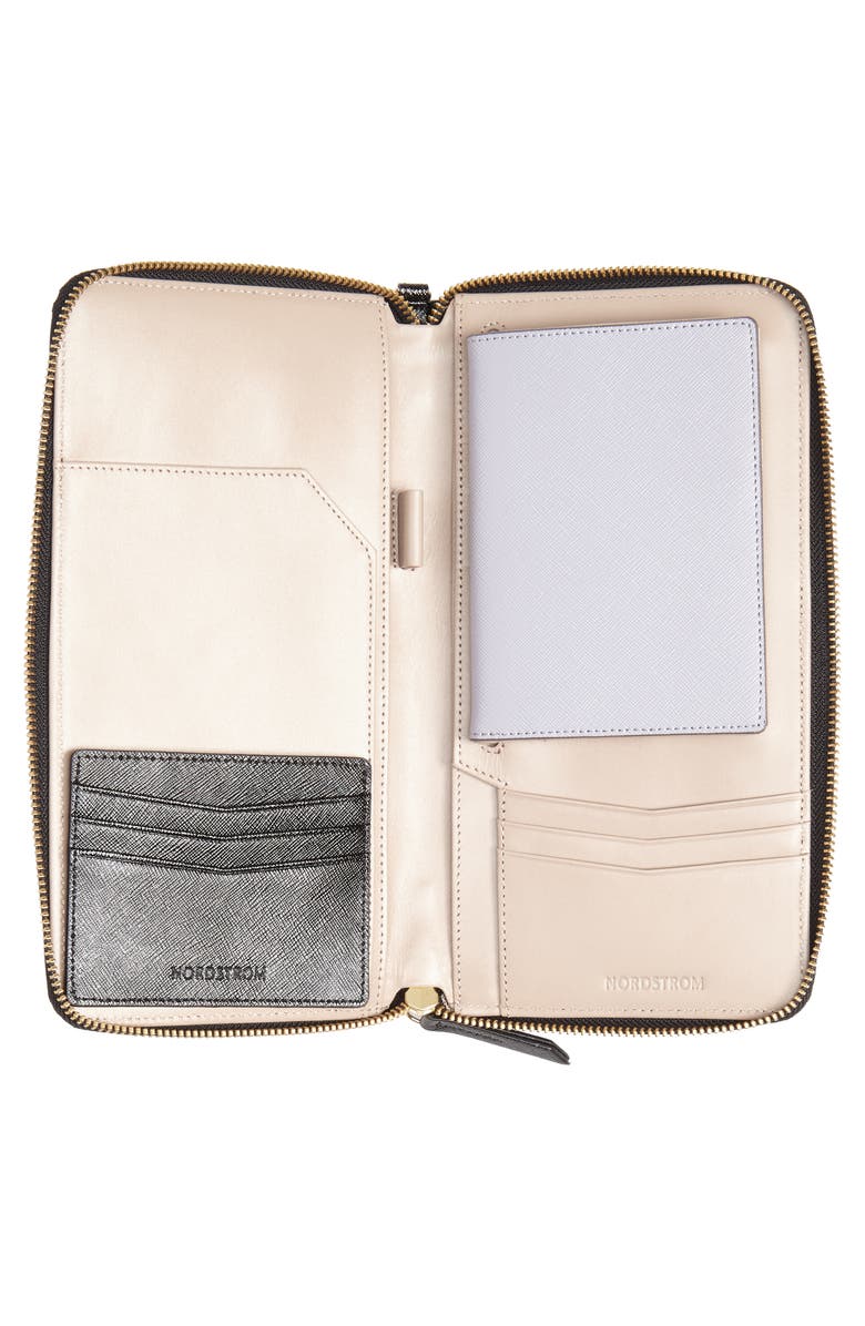 Nordstrom Leather Travel Organizer, Alternate, color, 