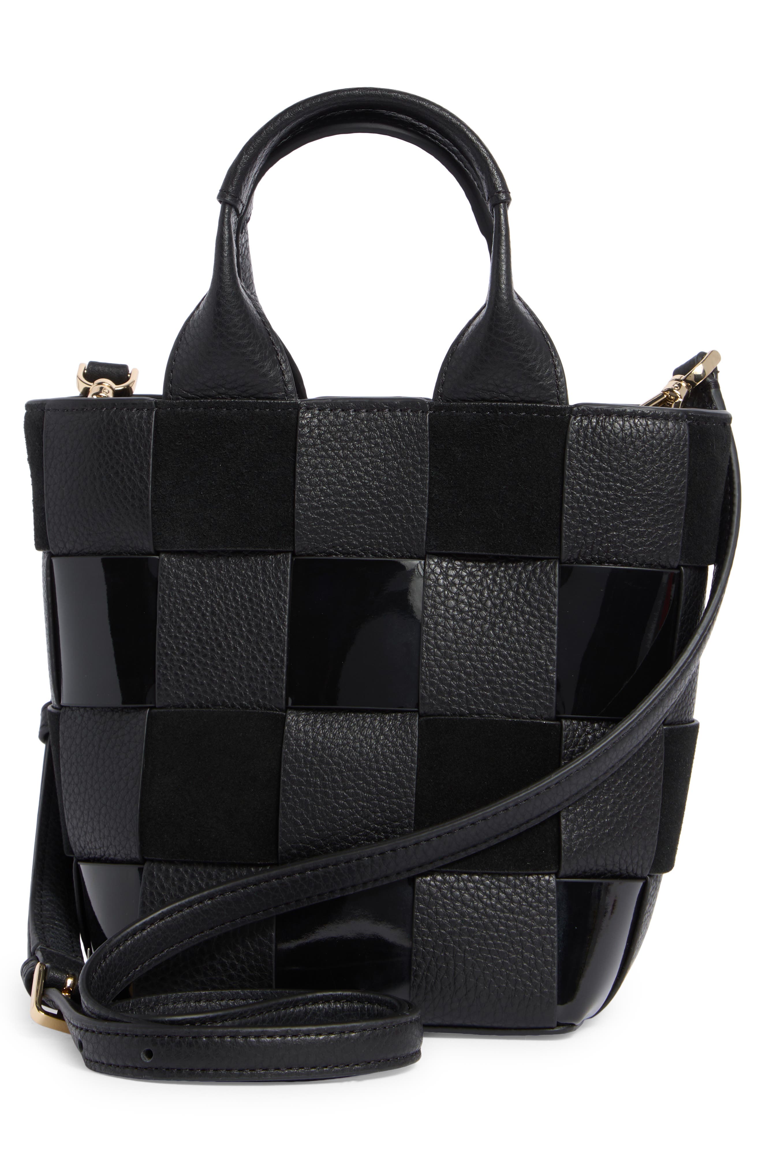 Kate Spade New York Basket Mixed Media Tote Bag, Alternate, color, 