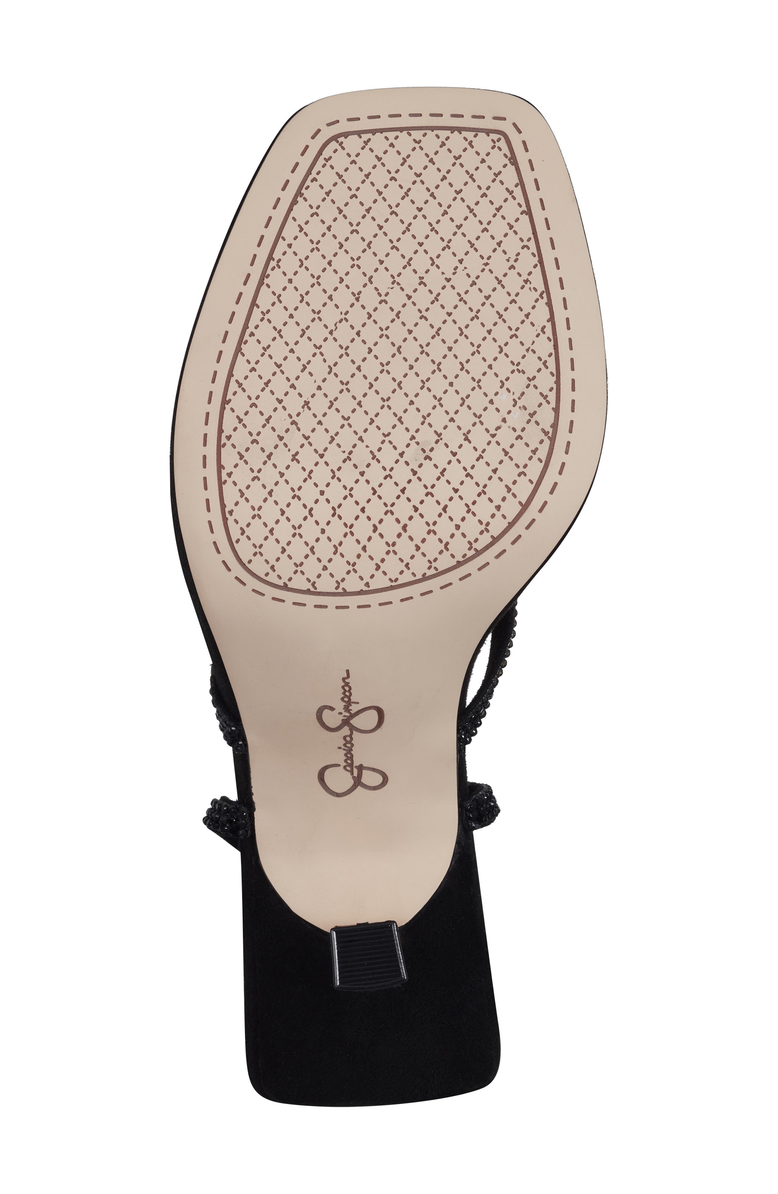 Jessica Simpson Kelsa Ankle Tie Thong Sandal, Alternate, color, 