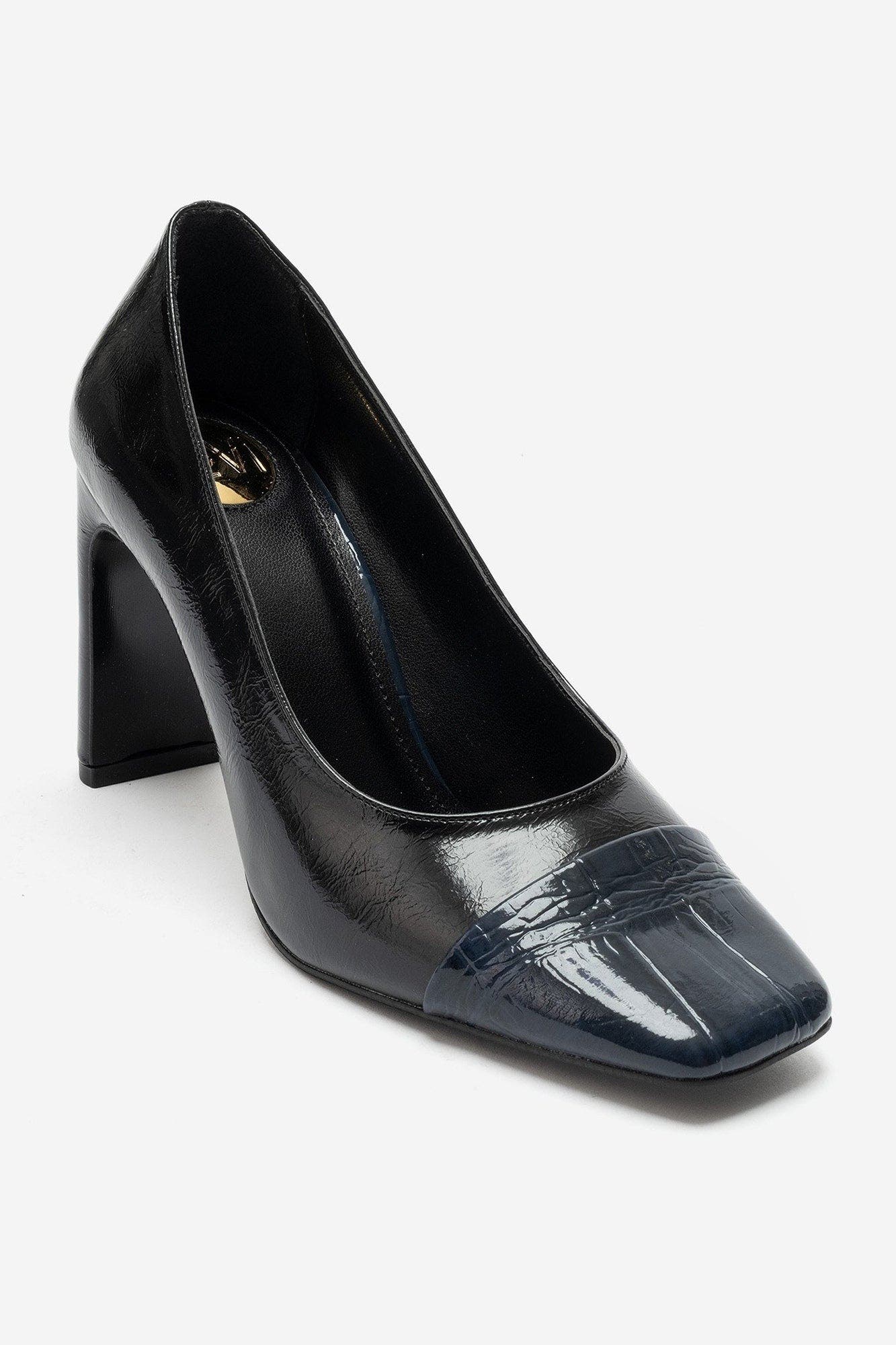 Bans Block Heel Pump, Main, color, Black