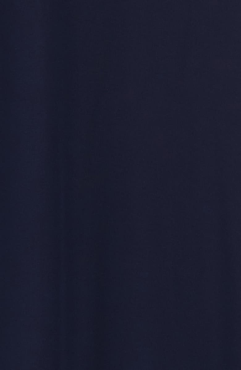 Dessy Collection Cold Shoulder Chiffon Flower Girl Dress, Alternate, color, 