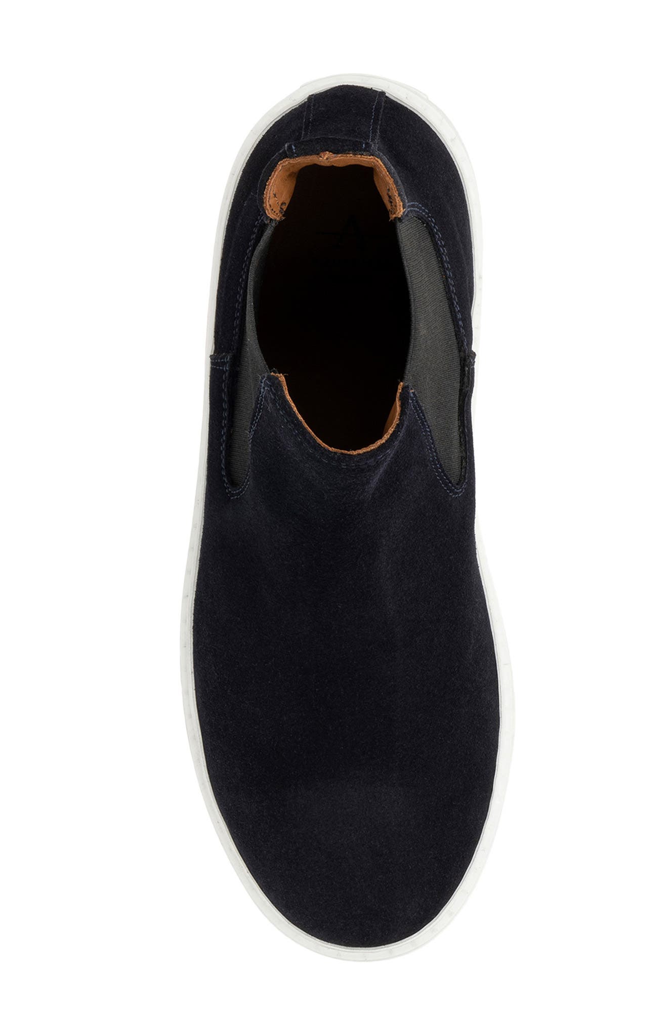 Aquatalia Demario Chelsea Sneaker, Alternate, color, Dark Blue