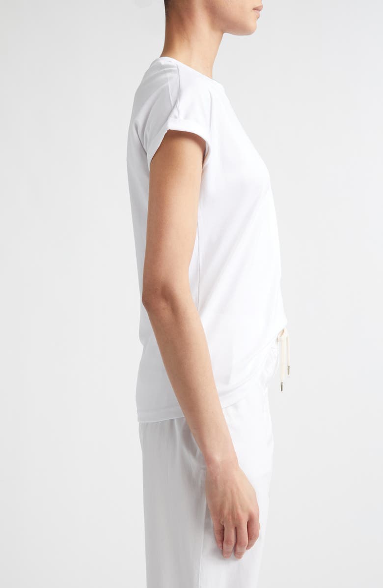 Eleventy Layered Crewneck T-Shirt, Alternate, color, 01-175 White/Jade