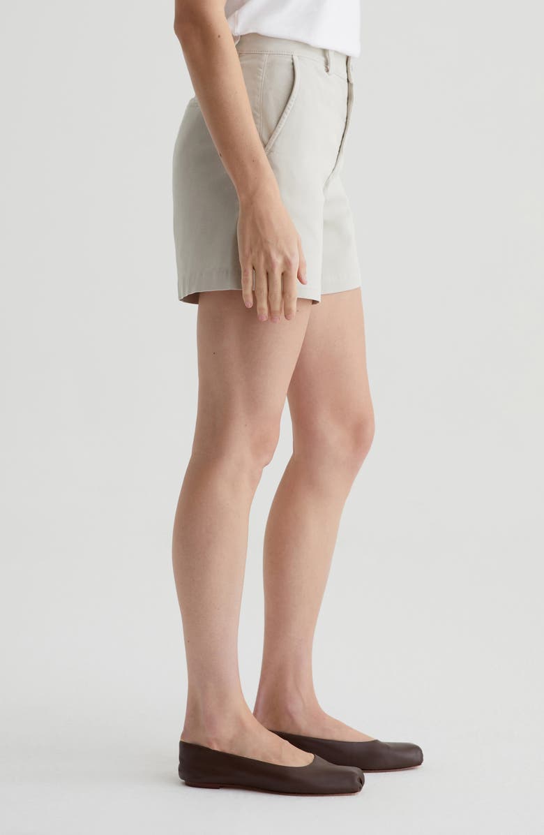 AG Jude Stretch Twill Shorts, Alternate, color, Pumice