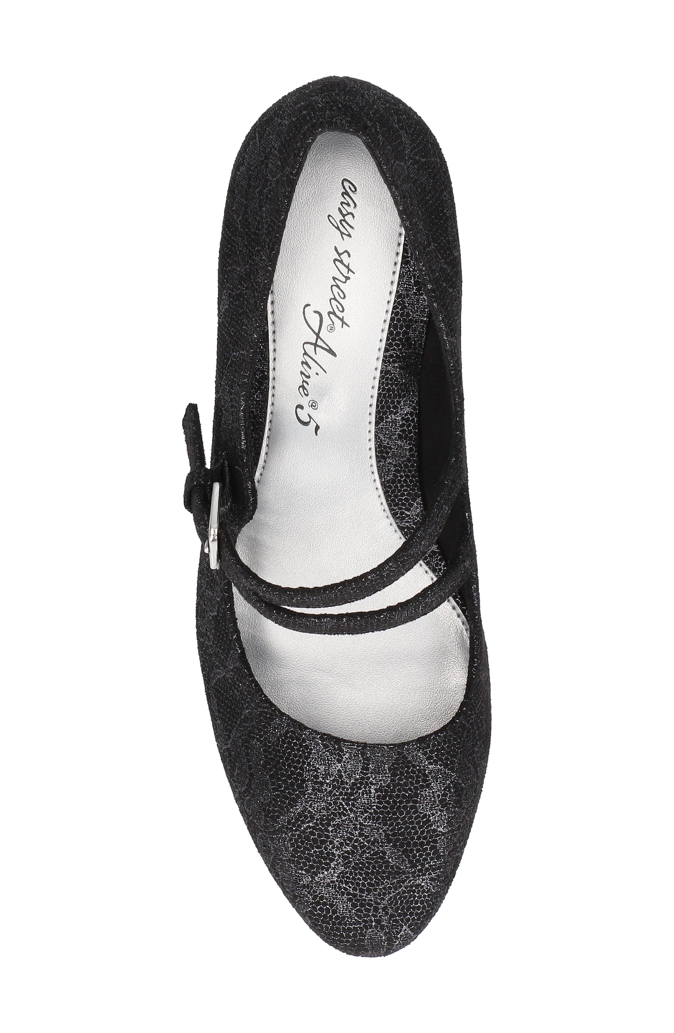 Meryl Mary Jane Pump, Alternate, color, BLACK LACE