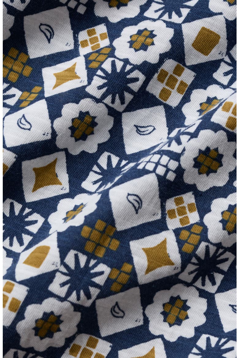 Enor Abstract Print Organic Cotton T-Shirt Dress, Alternate, color, POTTERS MARKS SQUALL