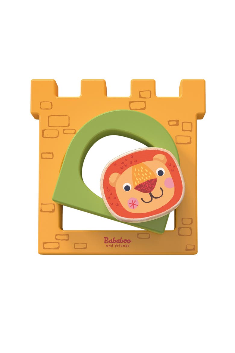 Bababoo Lion Castle My First Puzzle, Main, color, Yellow