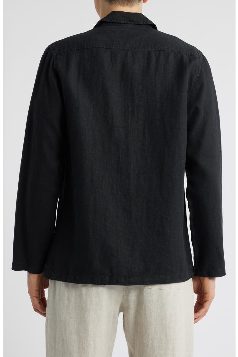 Kite Linen Jacket, Alternate, color, NIGHT