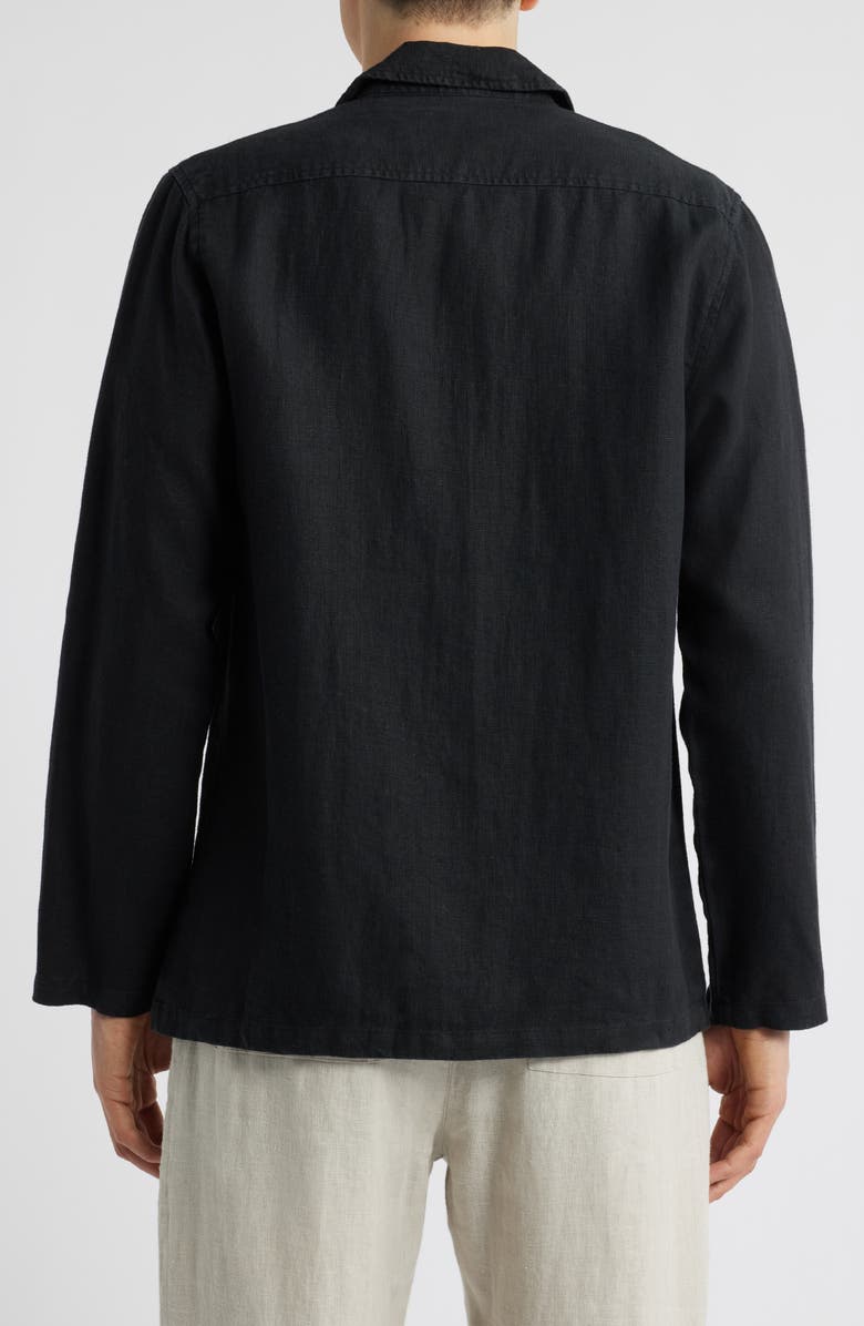 ALEX CRANE Kite Linen Jacket, Alternate, color, Night