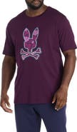Psycho Bunny Big & Tall Rowan Graphic Tee
