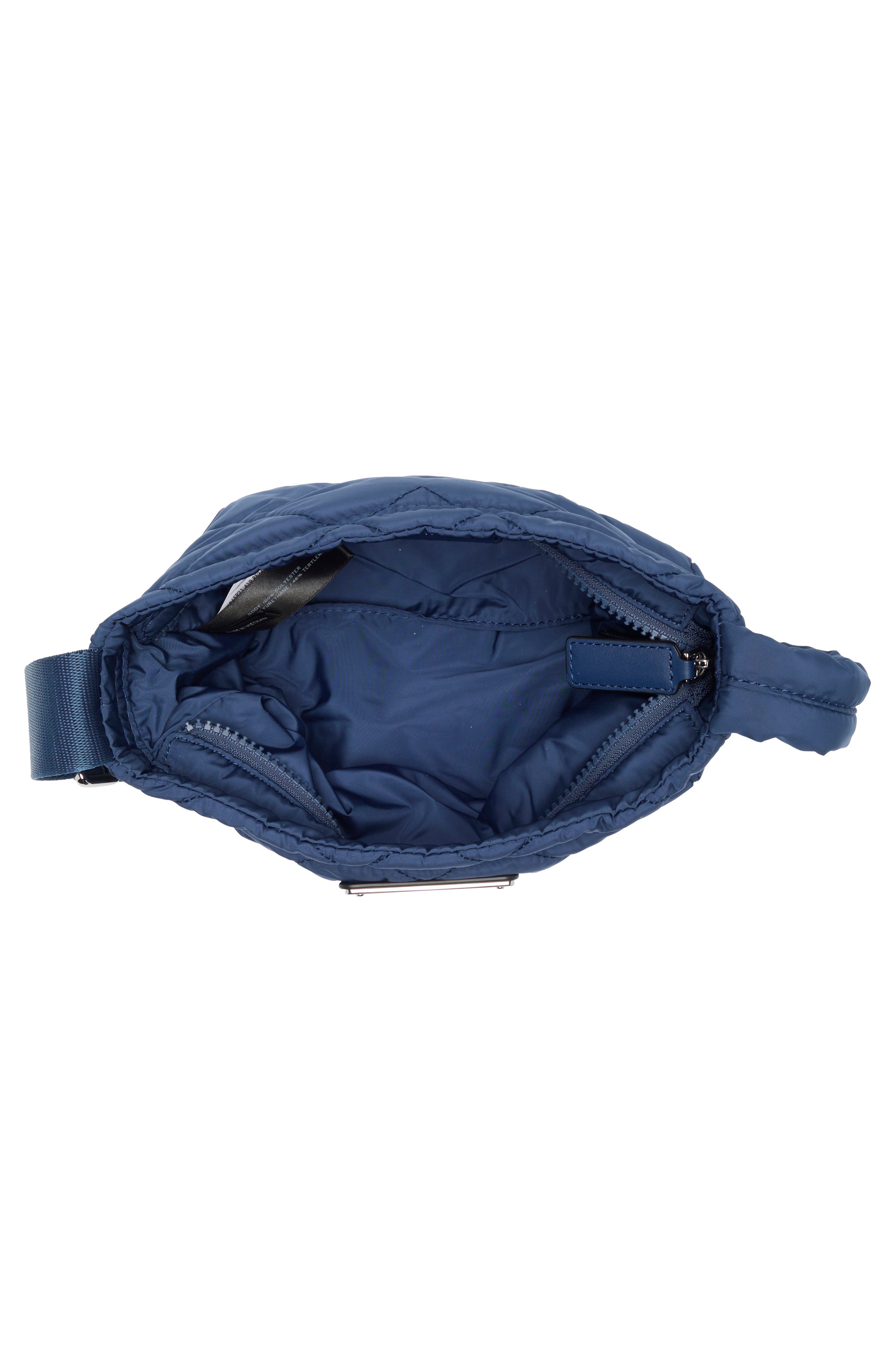 Quilted Nylon Crossbody Bag