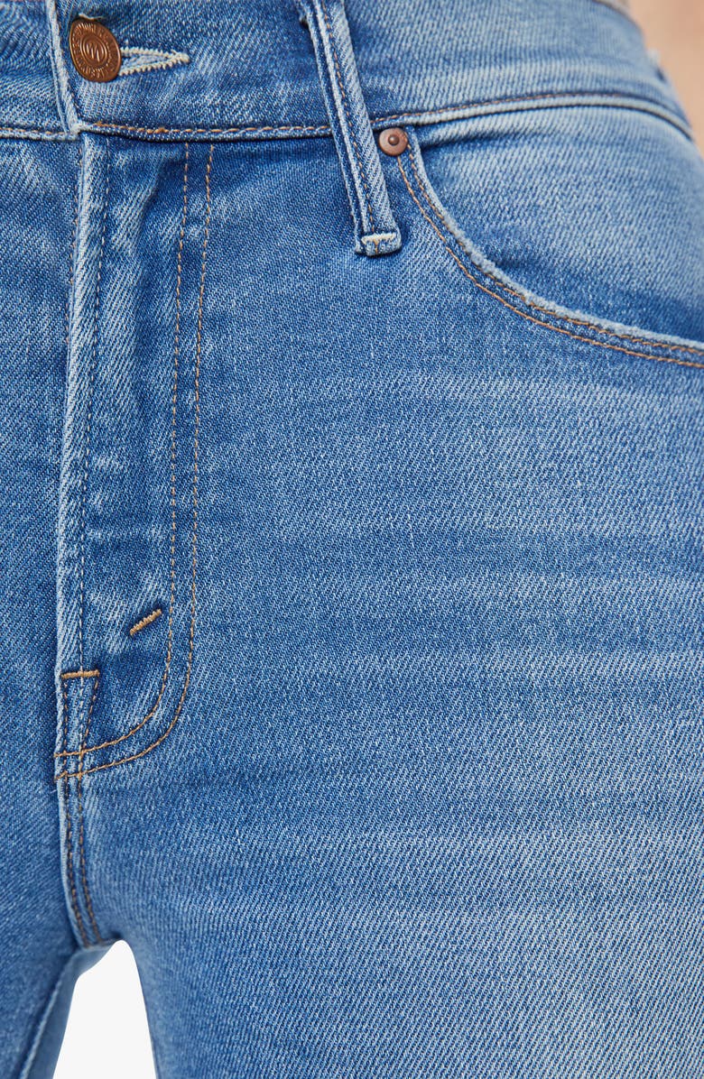 MOTHER The Weekend Flare Jean, Alternate, color, Layover