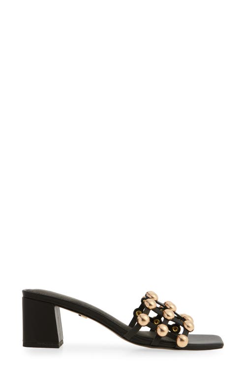 Cecelia New York Beth Slide Sandal In Black