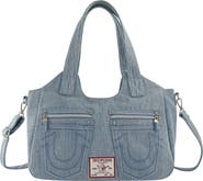 True Religion Brand Jeans Horseshoe Stitch Tote