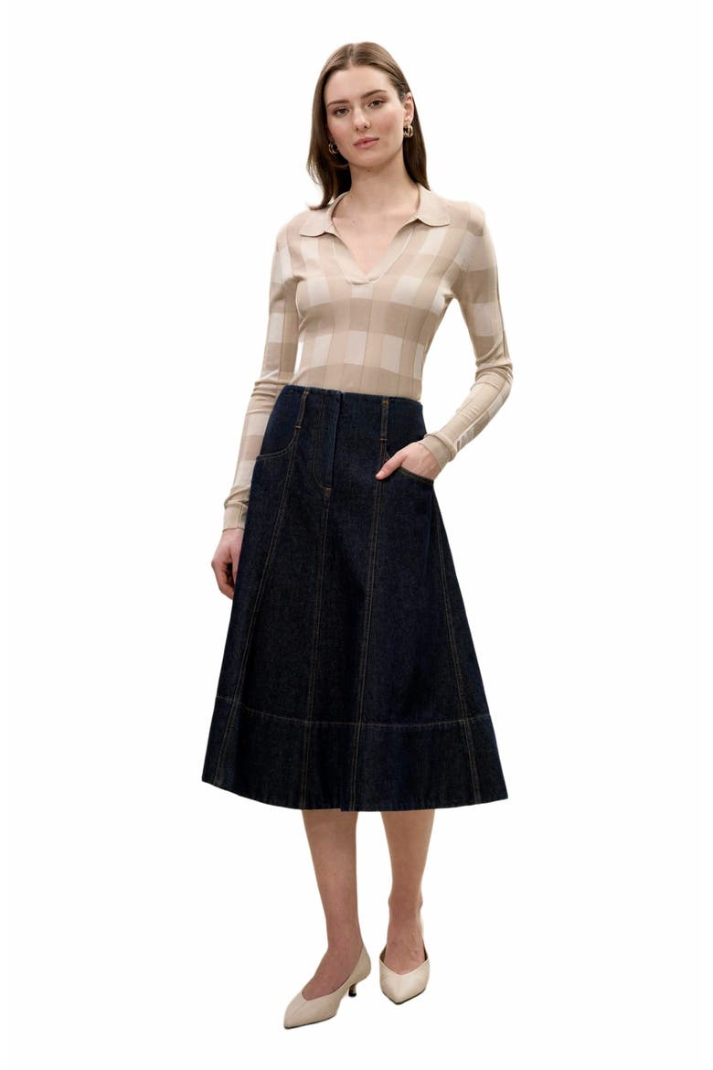 Sheer Knit Sweater, Alternate, color, SAND MULTI