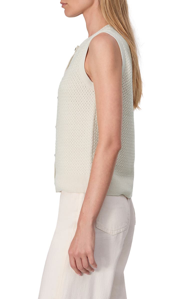 rag & bone Jax Sleeveless Cardigan, Alternate, color, Turtledove