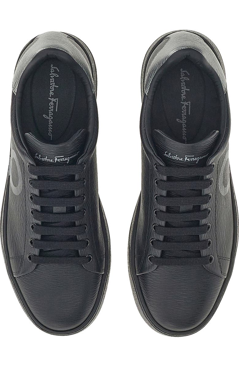 FERRAGAMO Number Double Gancio Low Top Sneaker, Alternate, color,