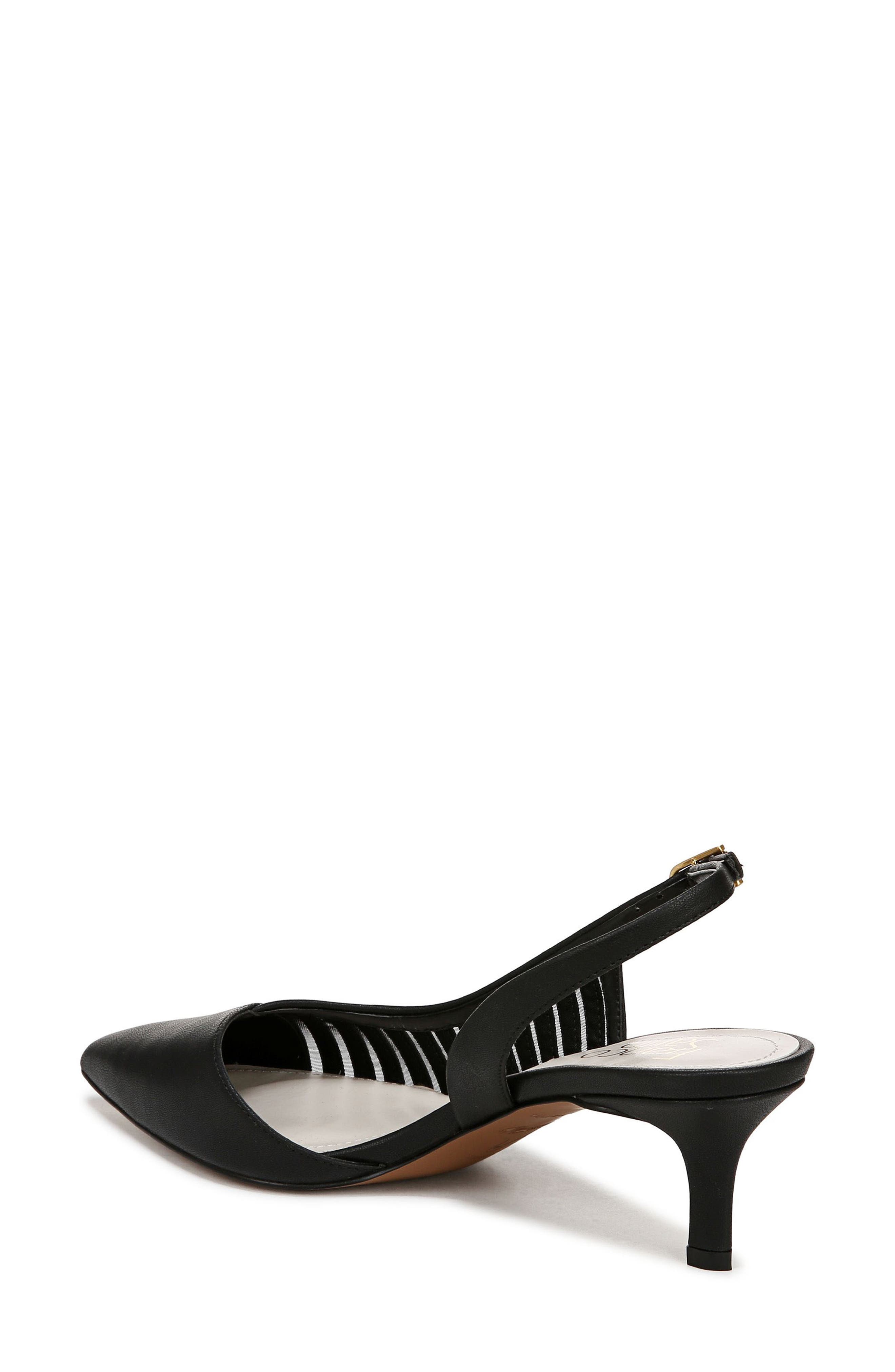Franco Sarto Karina Slingback Pump, Alternate, color, Black