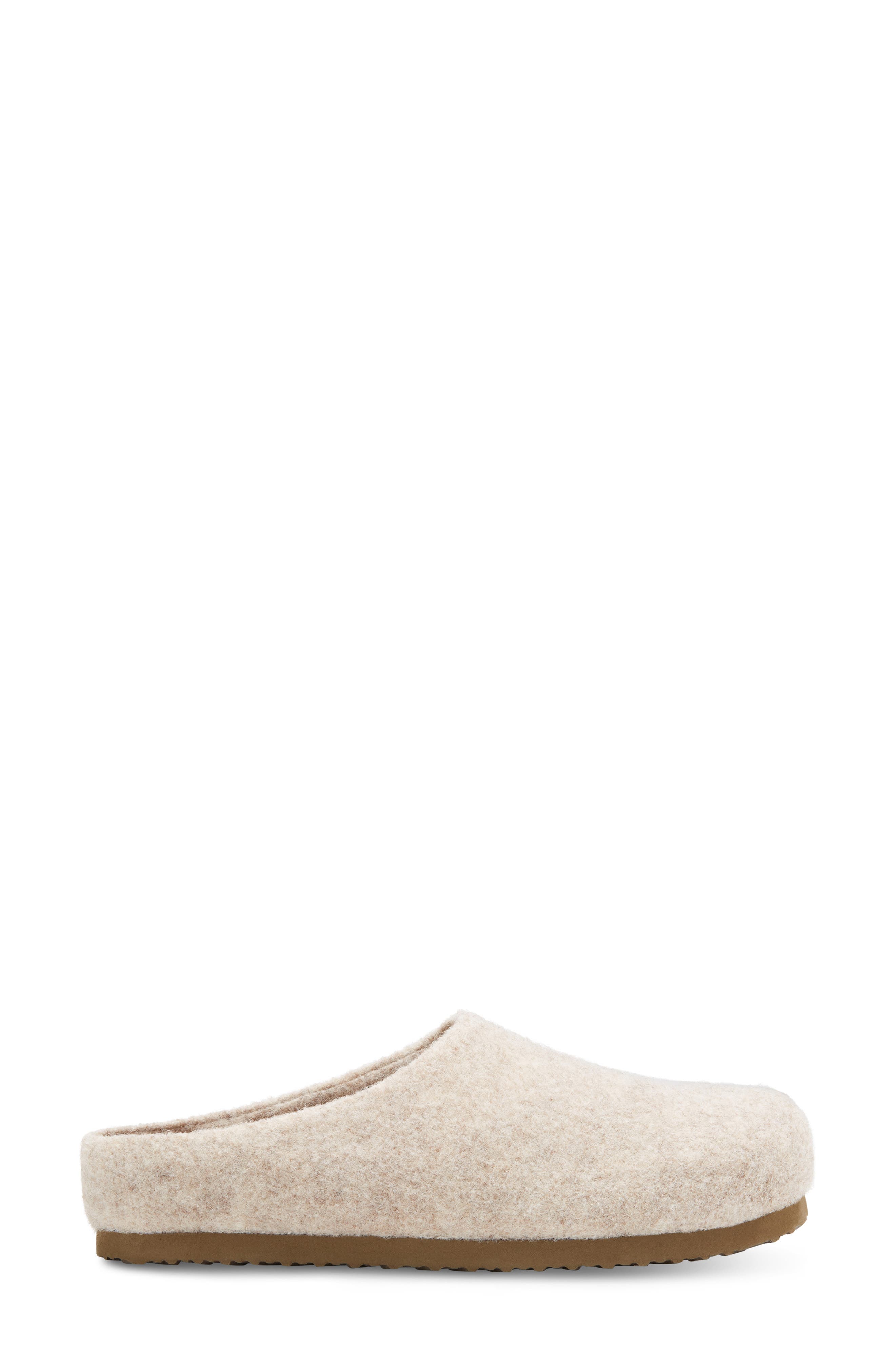 Rhianna Wool Clog, Alternate, color, BEIGE
