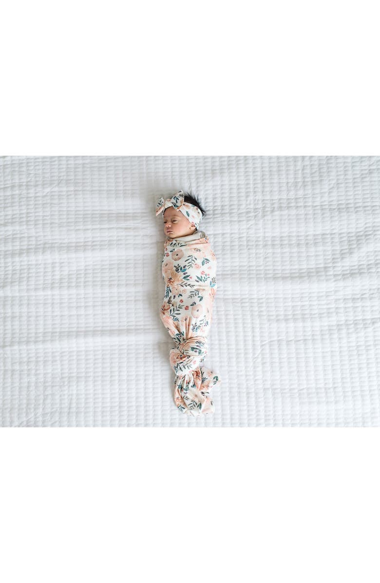 Copper Pearl Swaddle Blanket, Alternate, color, Autumn
