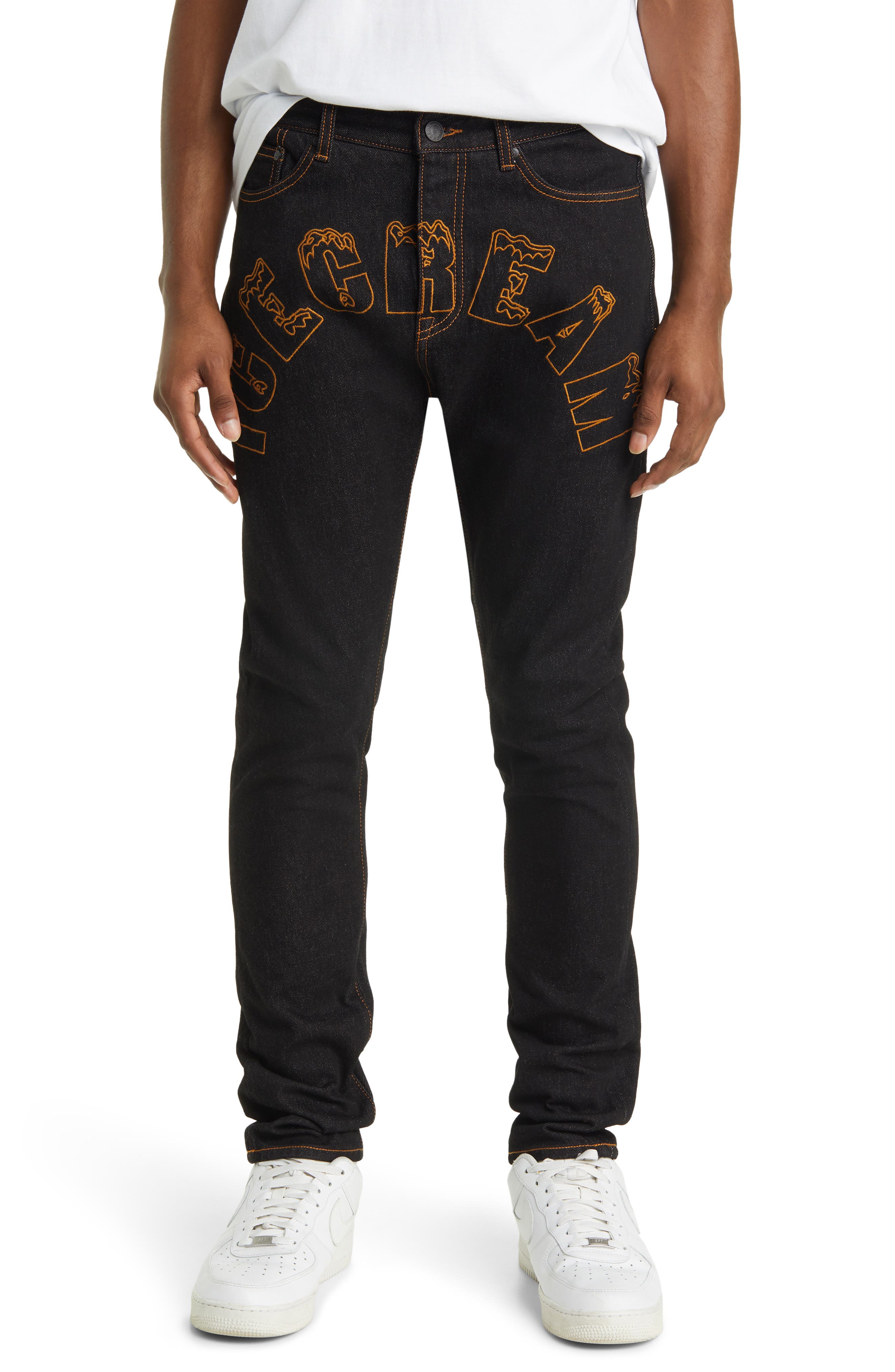 Cash Embroidered Jeans