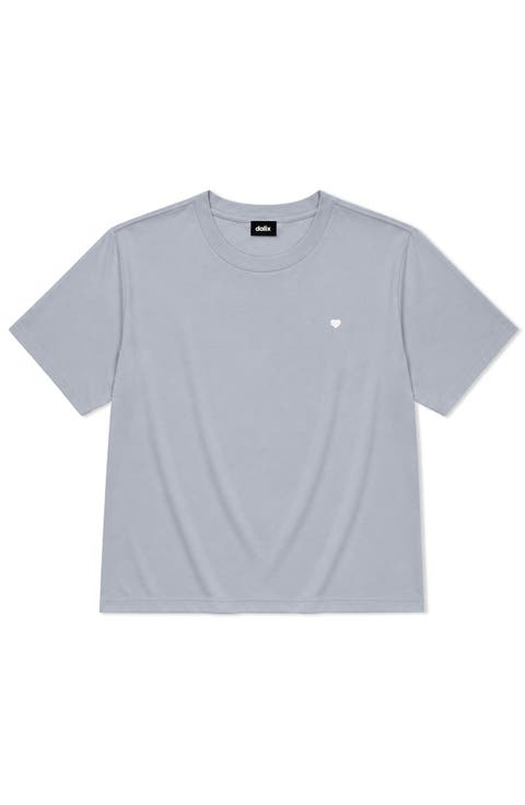 Lil Heart Relaxed Midweight Jersey Tee
